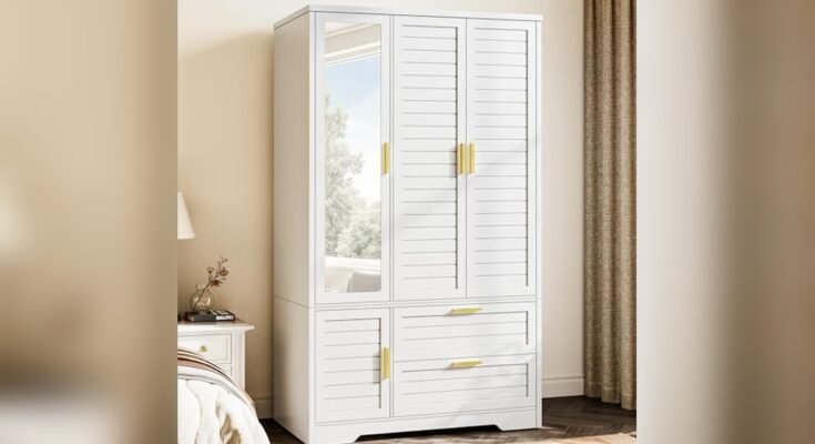 Best Wardrobe Closet With Mirror