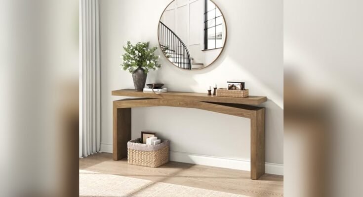 Best Wooden Console Table for Durability