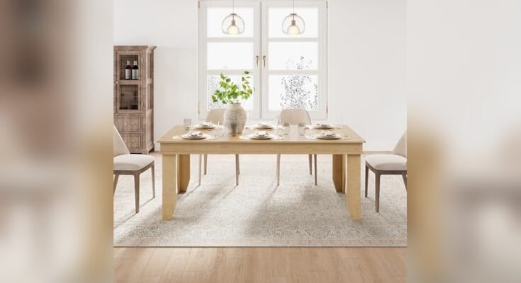 Best Wooden Dining Table for Durability