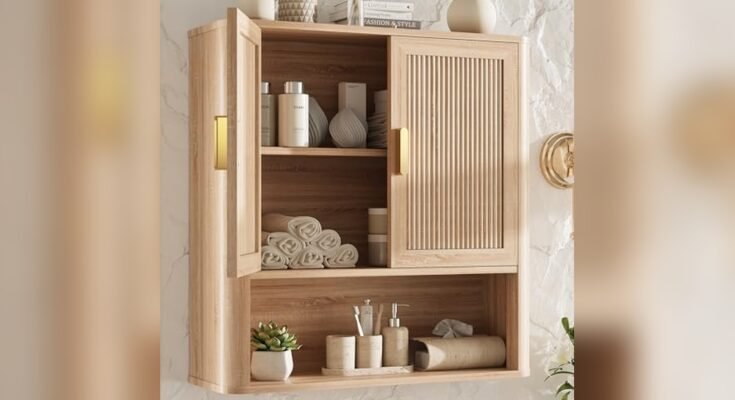 Best Wooden Medicine Cabinet for Bathroom Decor
