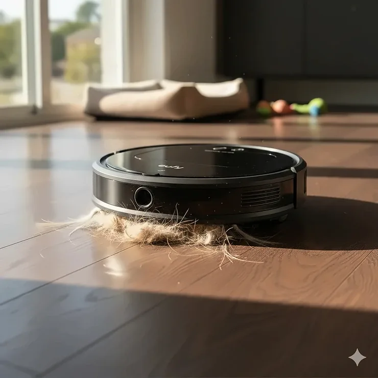 Are robot vacuums good for pet hair?