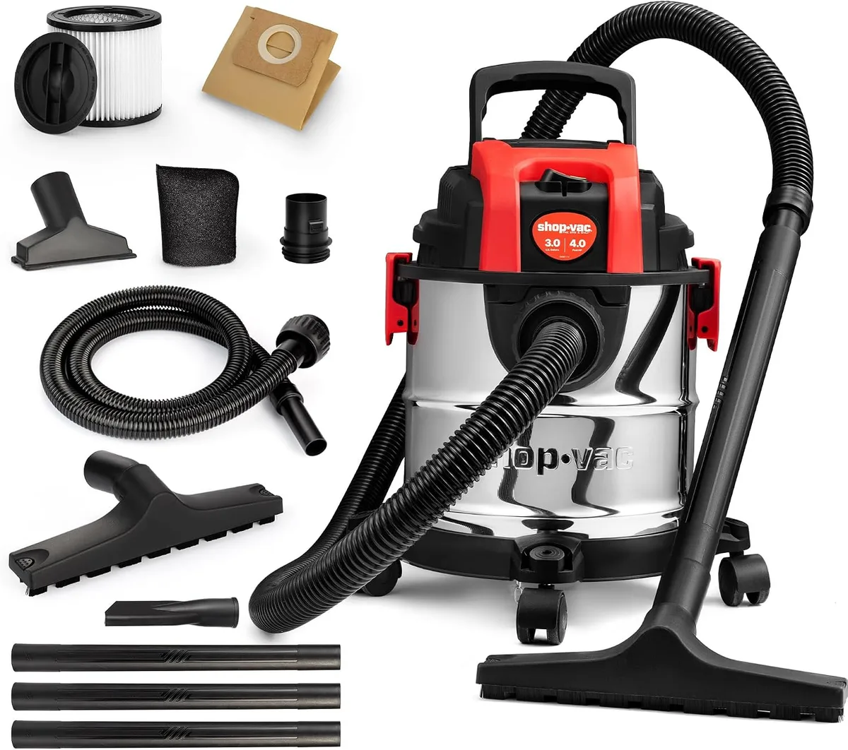 Can a wet/dry vacuum be used as a blower?