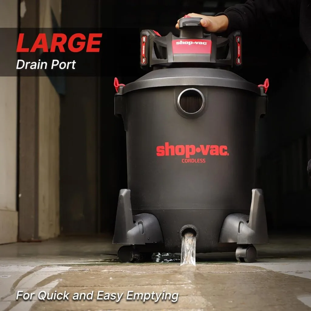Can wet/dry vacuums clean spills?
