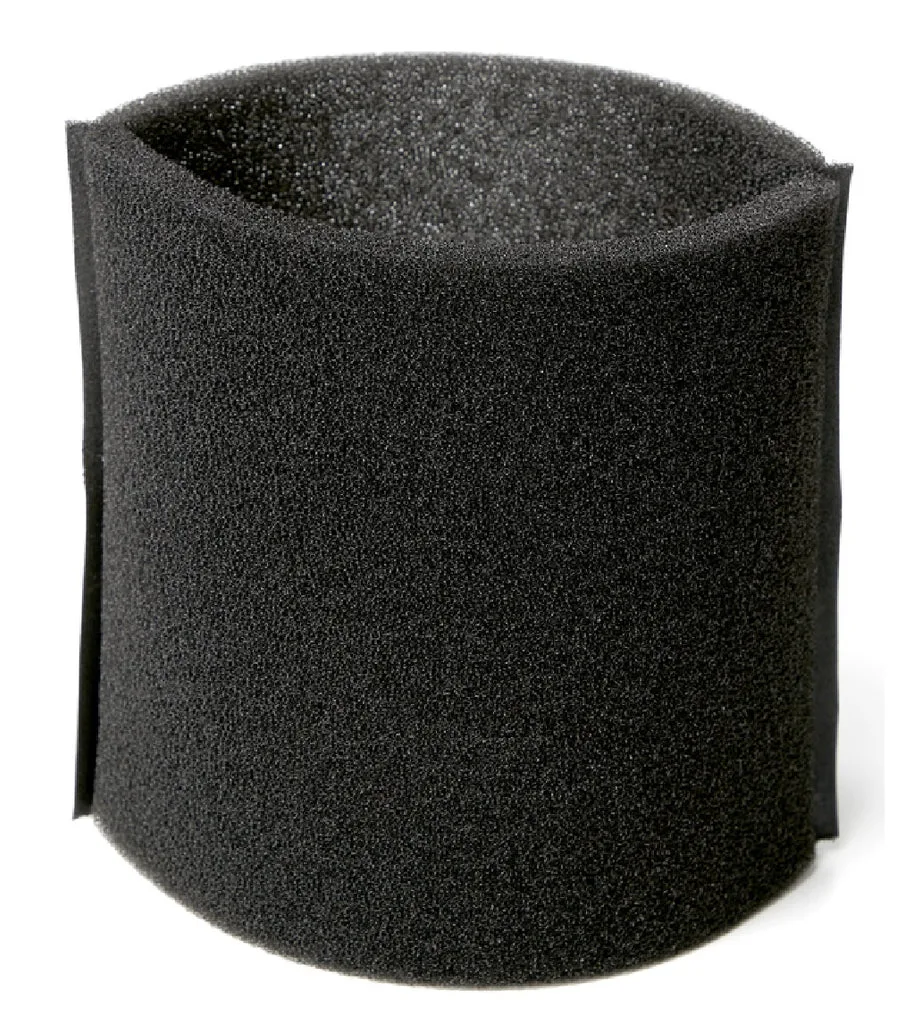 Foam sleeve filter for wet use