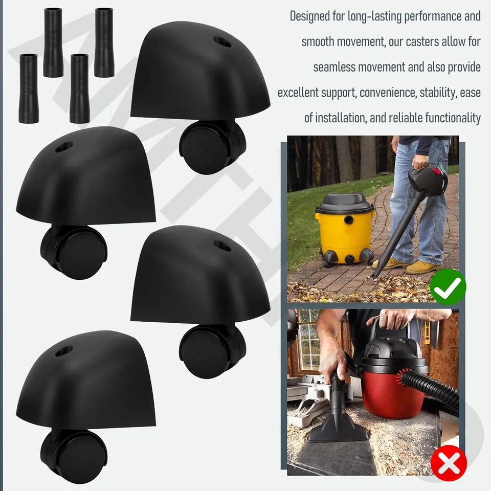 hard plastic casters