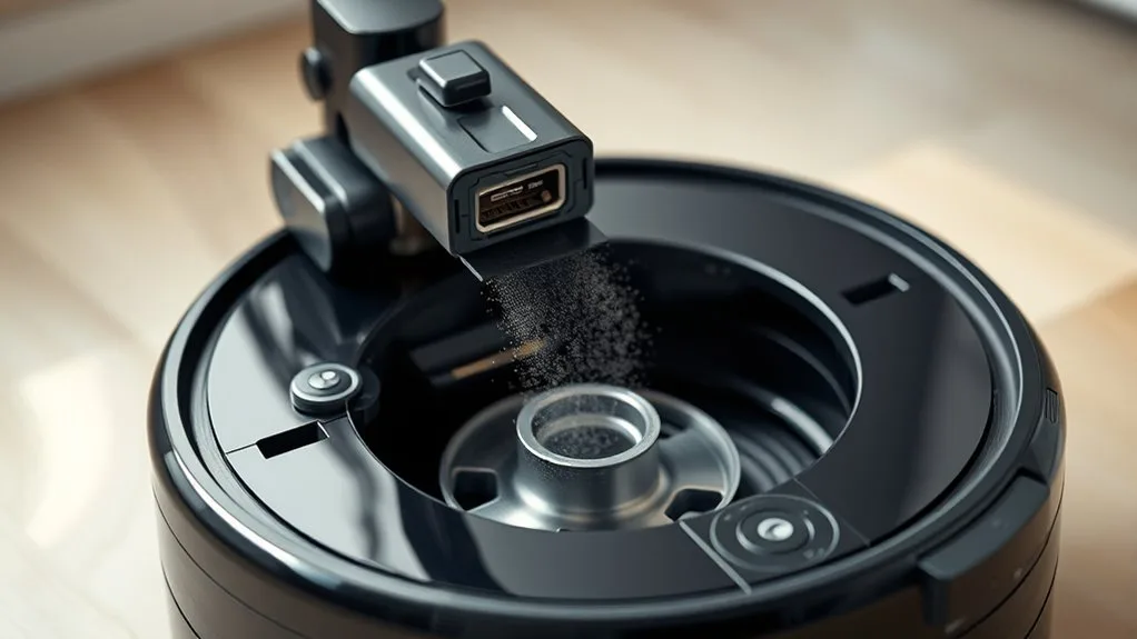 How do you clean a robot vacuum?