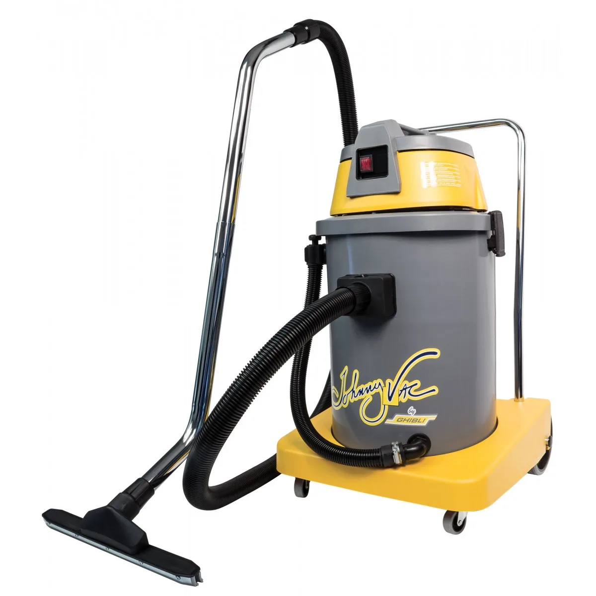 How do you clean a wet/dry vacuum?