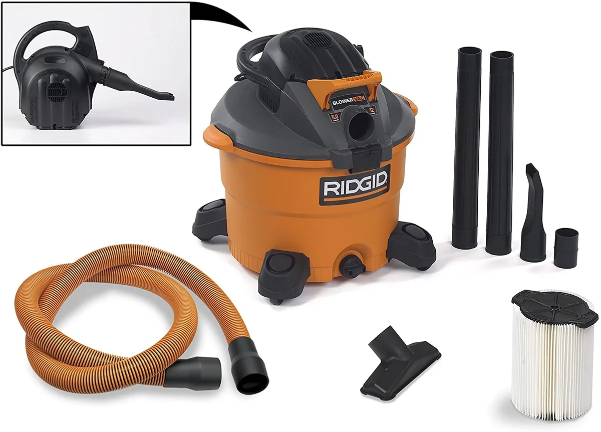 How do you empty a wet/dry vacuum?