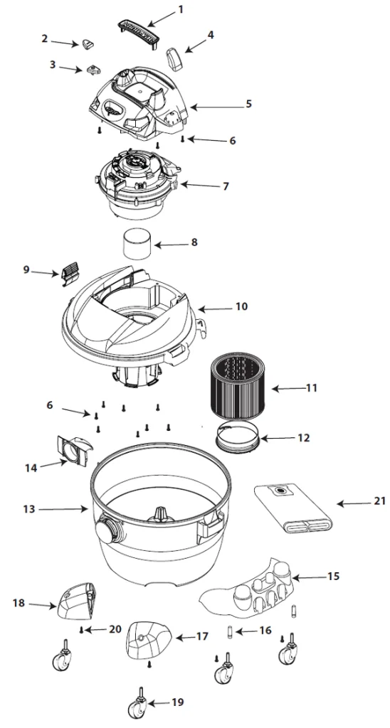 How do you use a shop vacuum safely?