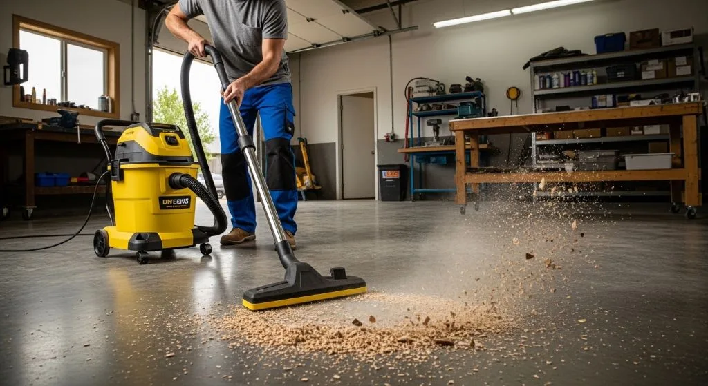 How long can a wet/dry vacuum run?