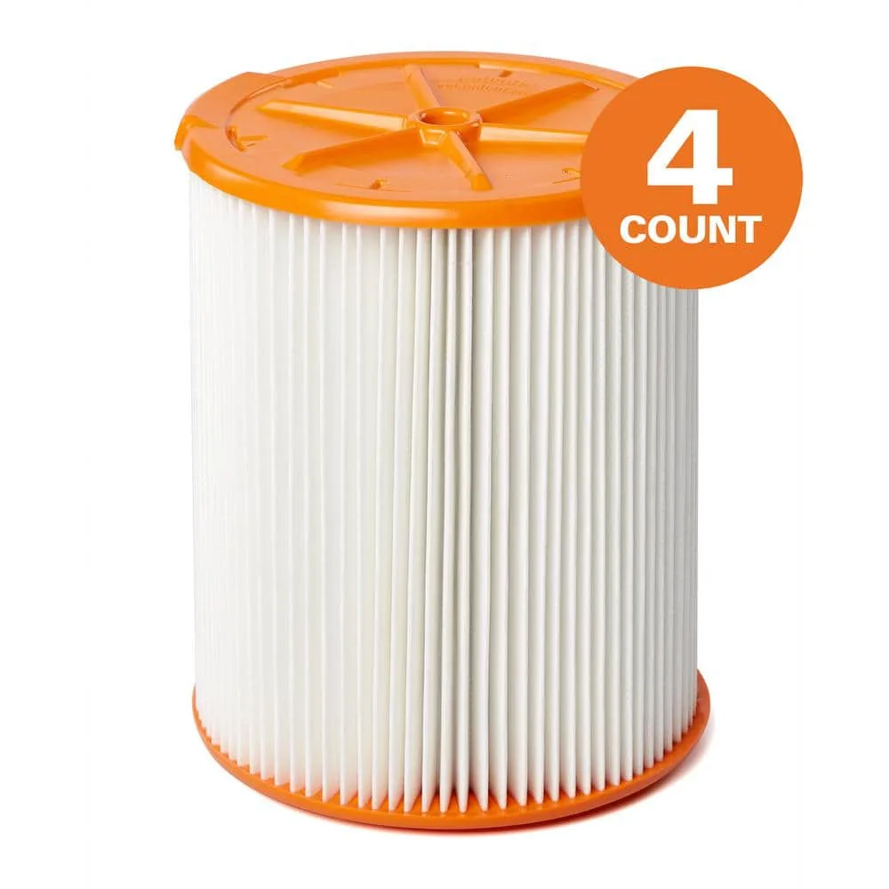 How often should you replace a shop vacuum filter?