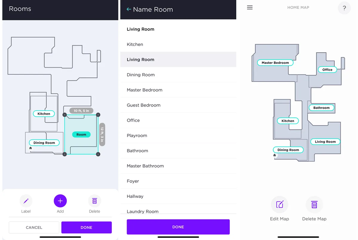 Multi-room mapping