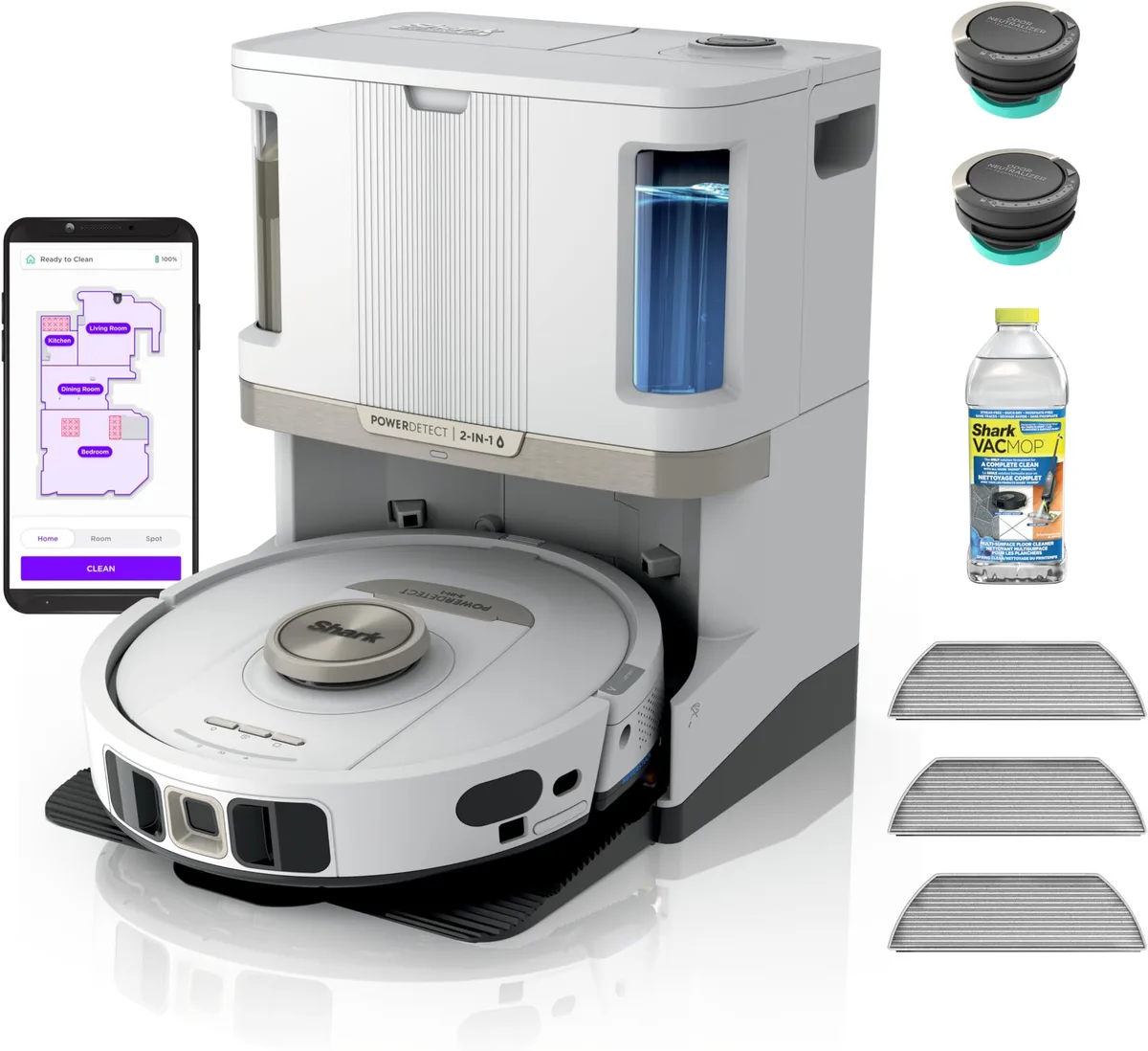 robot vacuum mop combo