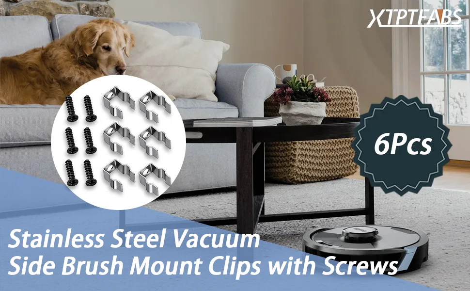 screw-mounted side brush removal