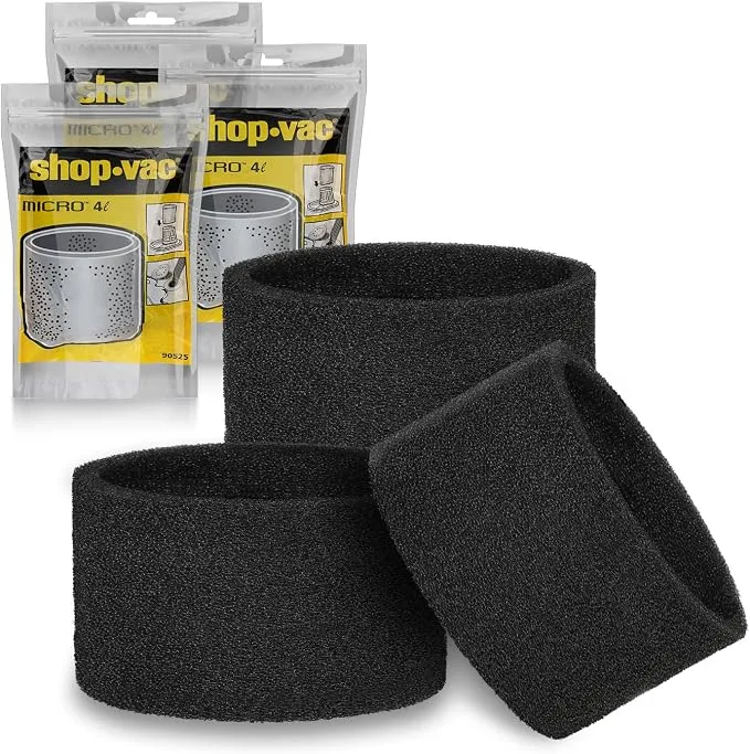 shop vac filter types