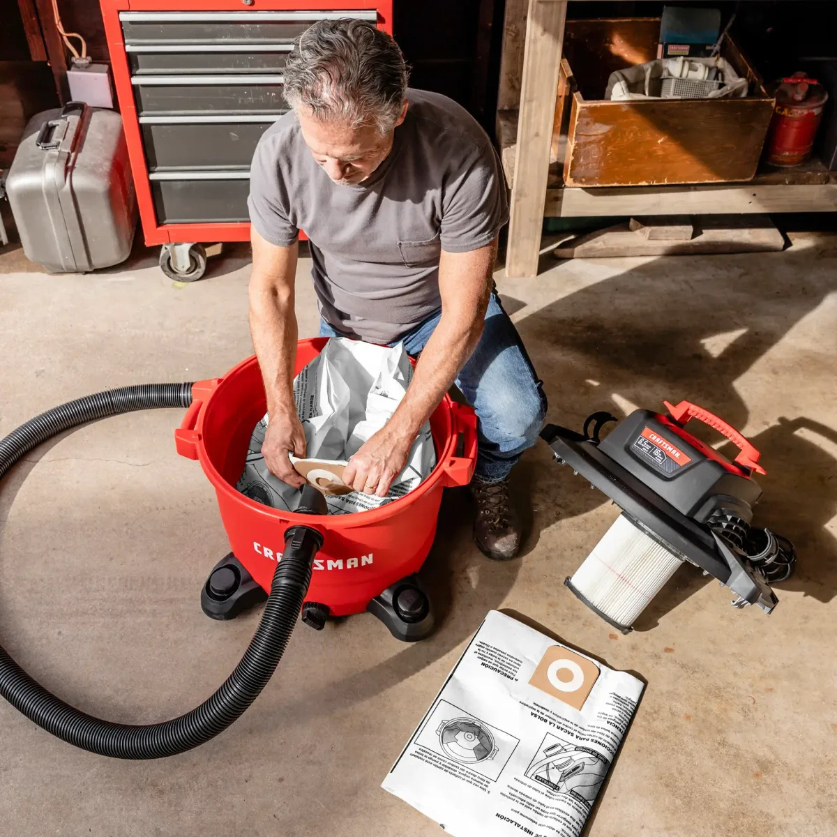Shop-Vac wet/dry vacuum