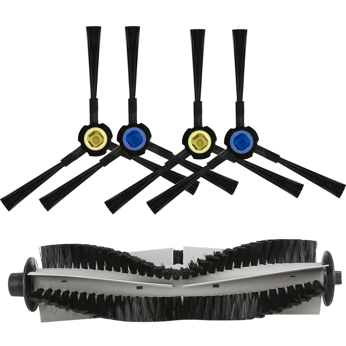 Side brush screw mount