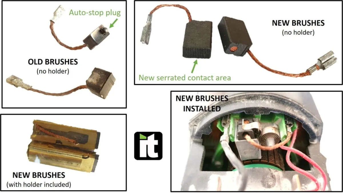 universal motor carbon brushes