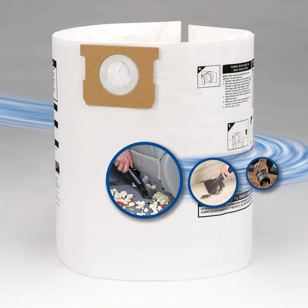 Vacuum filter systems