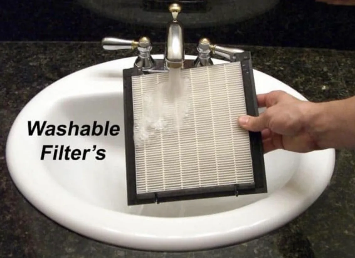 washable filter vs non-washable filter