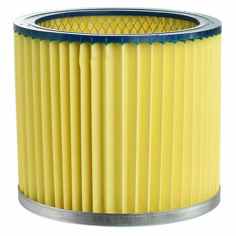 wet/dry vacuum cartridge filter and nozzle