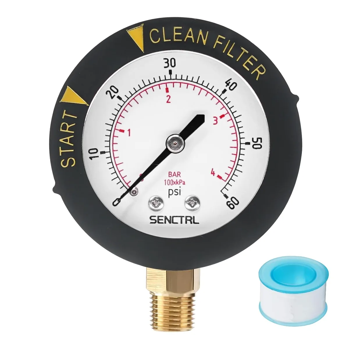 Above Ground Pool Filter Pressure Gauge