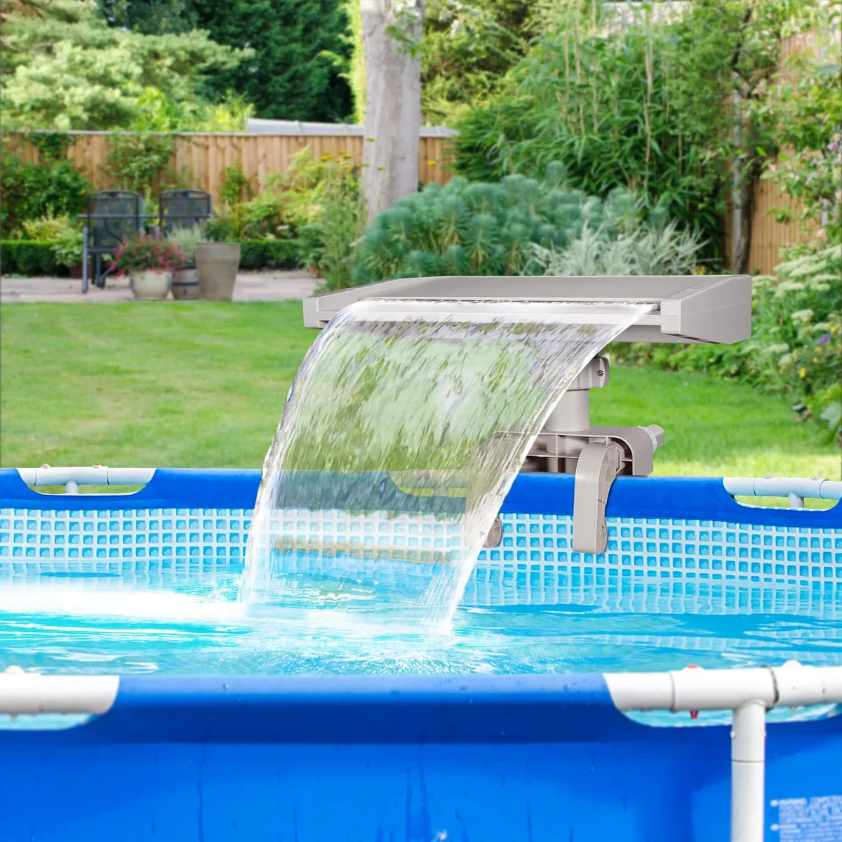 above ground pool water