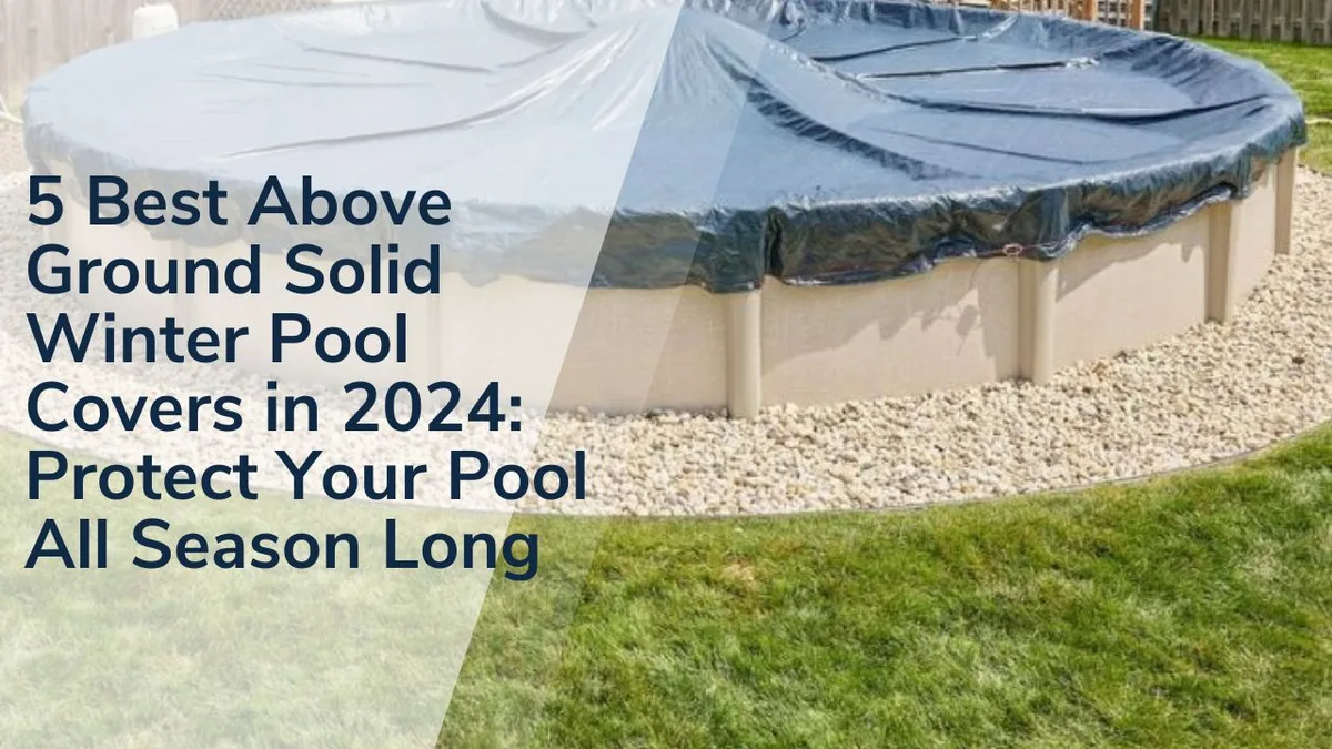 above ground pool winter cleaning