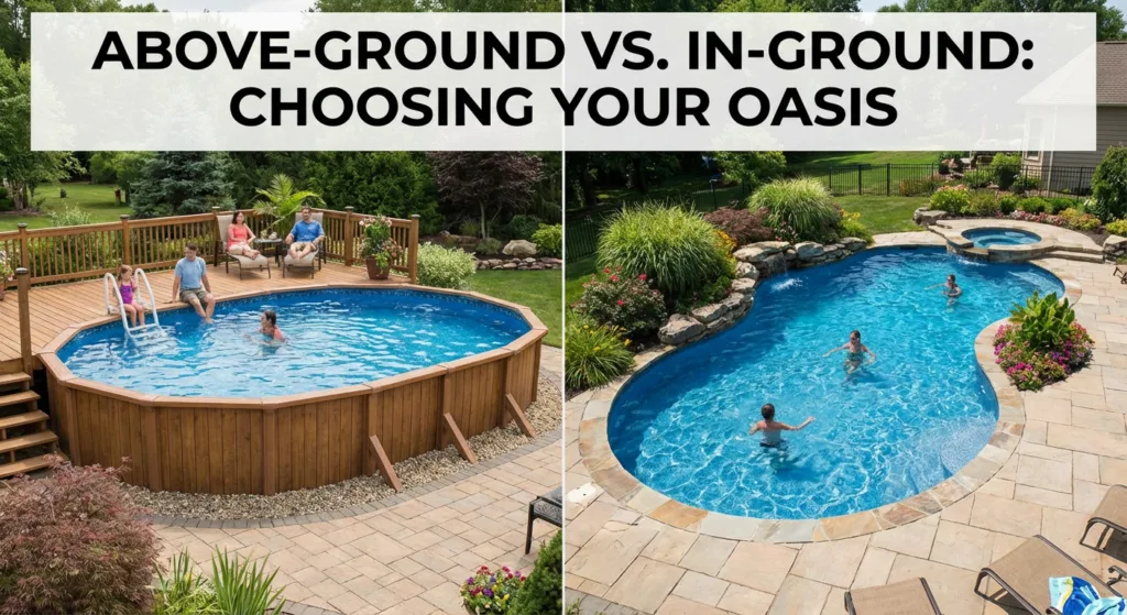 Above Ground vs. Other Pool Options for Kids