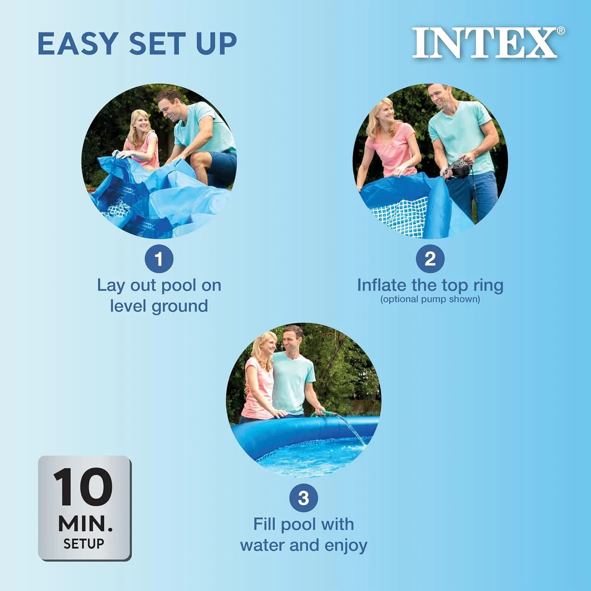 DIY pool setup