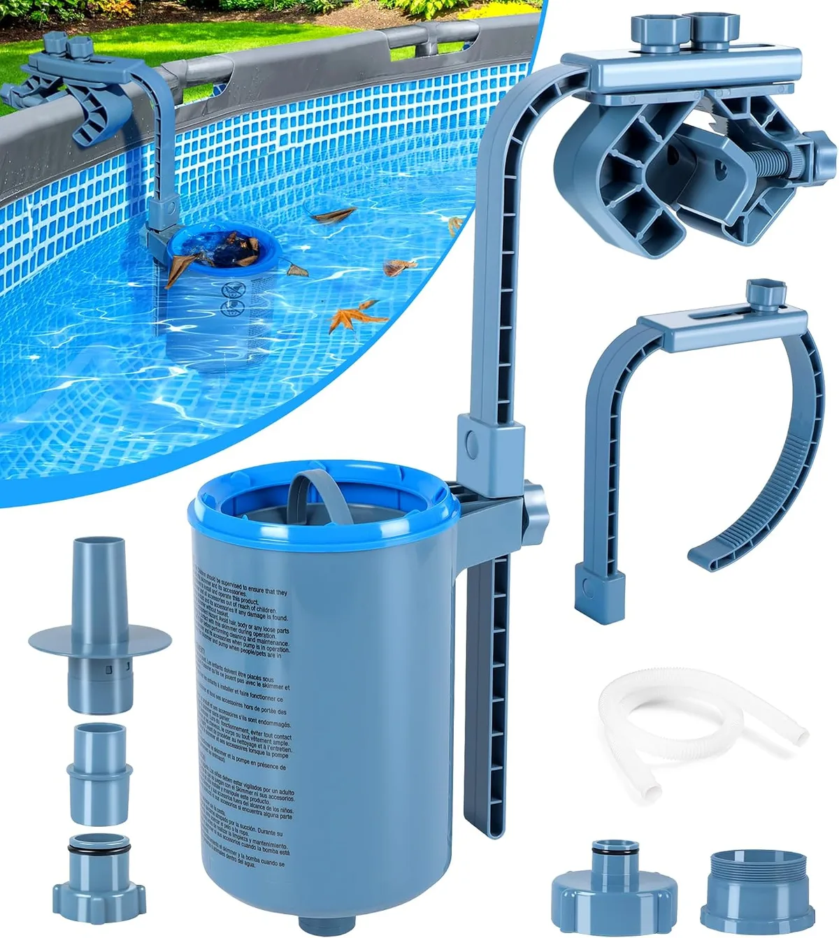 Do above ground pools need a skimmer?