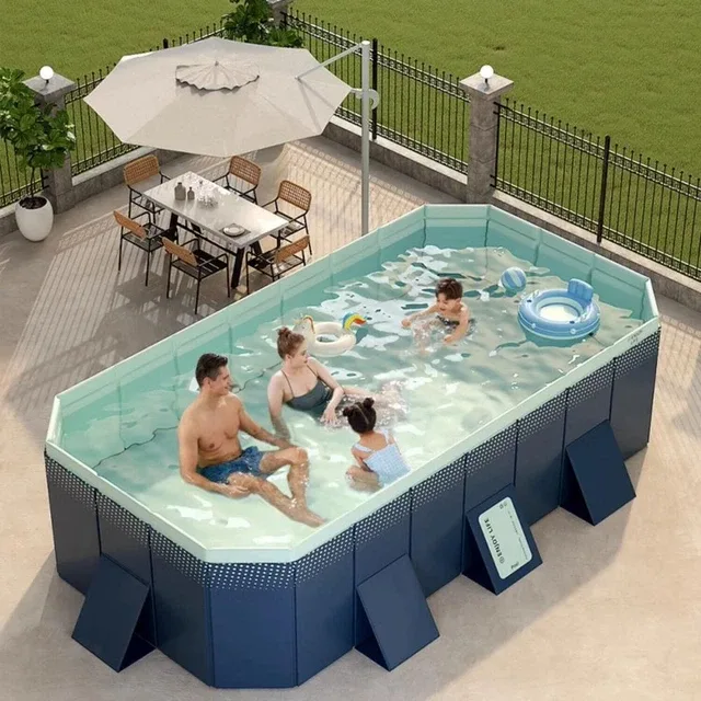 How deep are above ground pools?