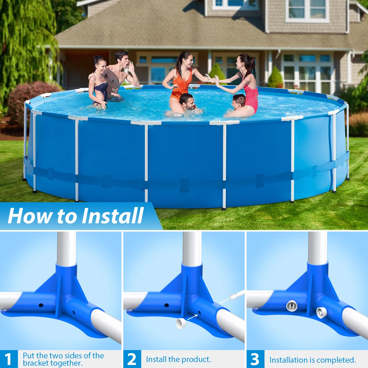 How difficult is it to install an above ground pool?
