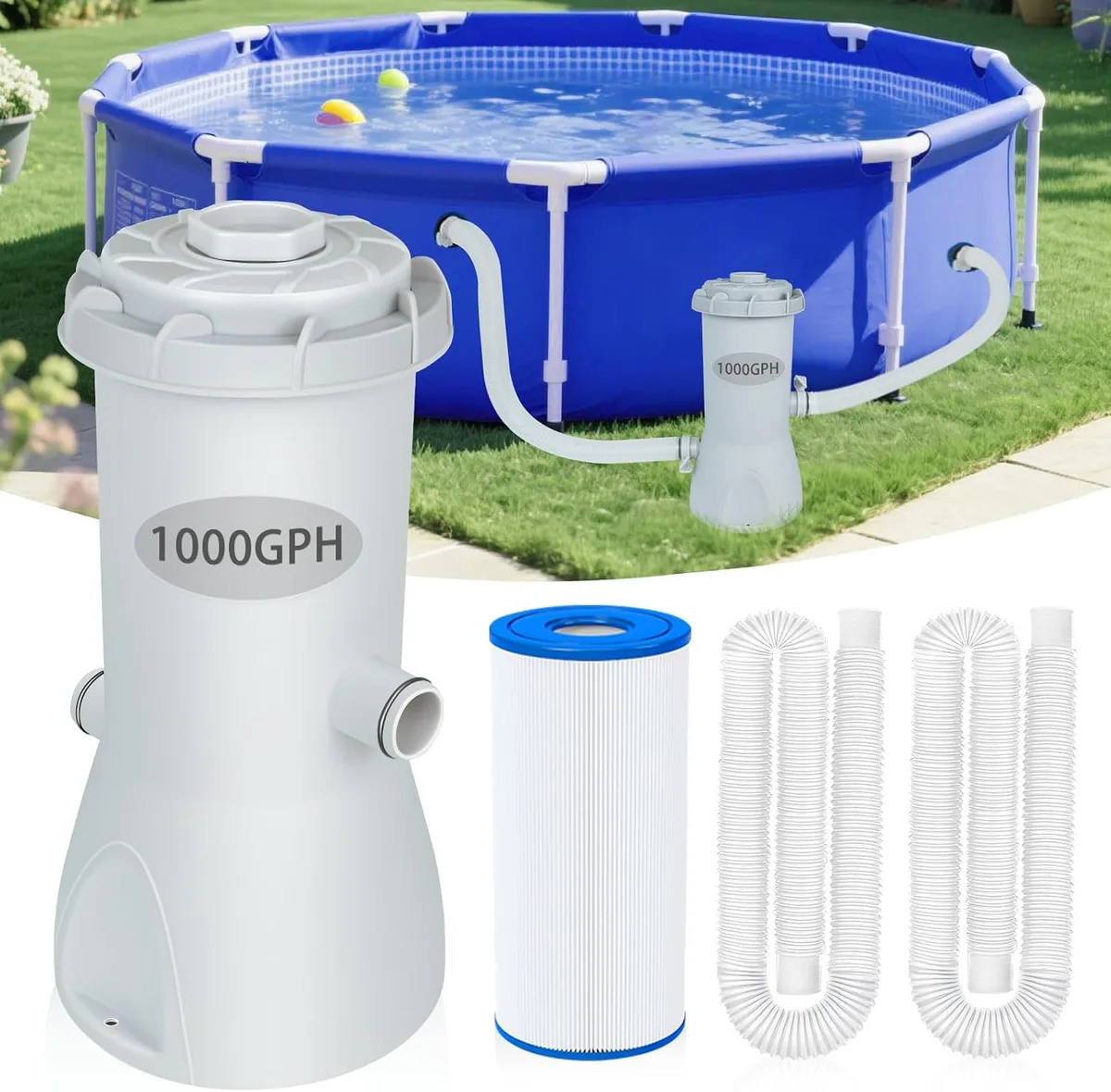 How long do above ground pool pumps last?
