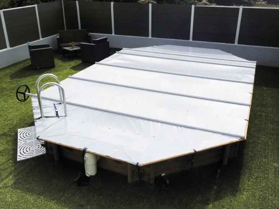 pool cover removal