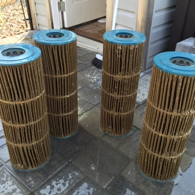 Pool filter cartridge
