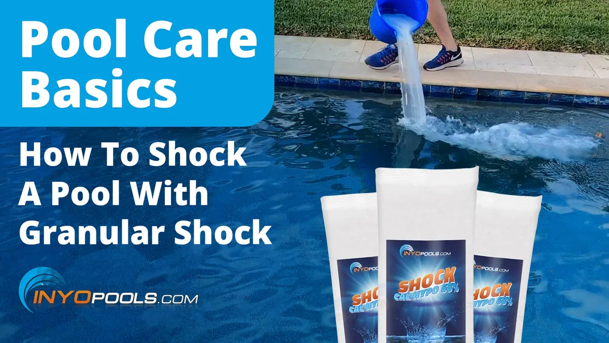 Pool shock treatment