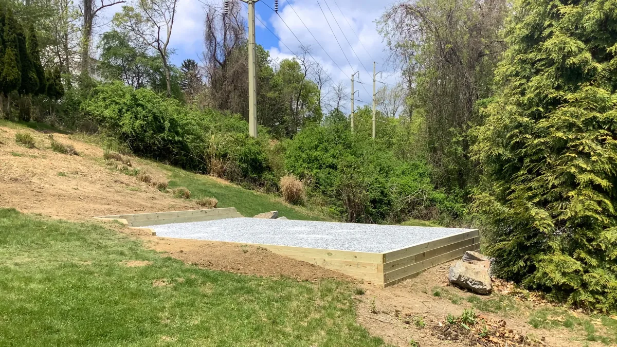 What is the best base for an above ground pool?